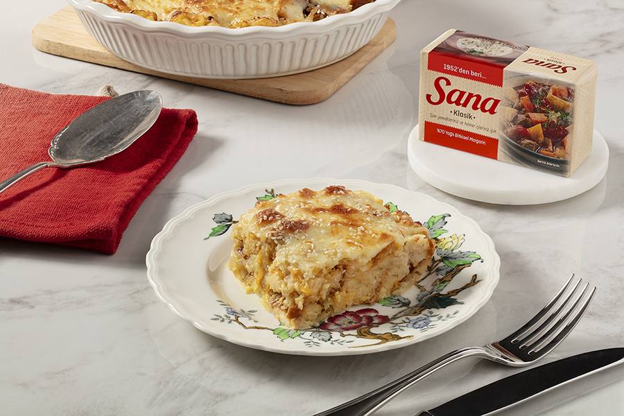 recipe image Fırında Ekmek İle Peynirli Sebzeler