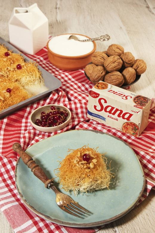 recipe image Sütlü Cevizli Kadayıf