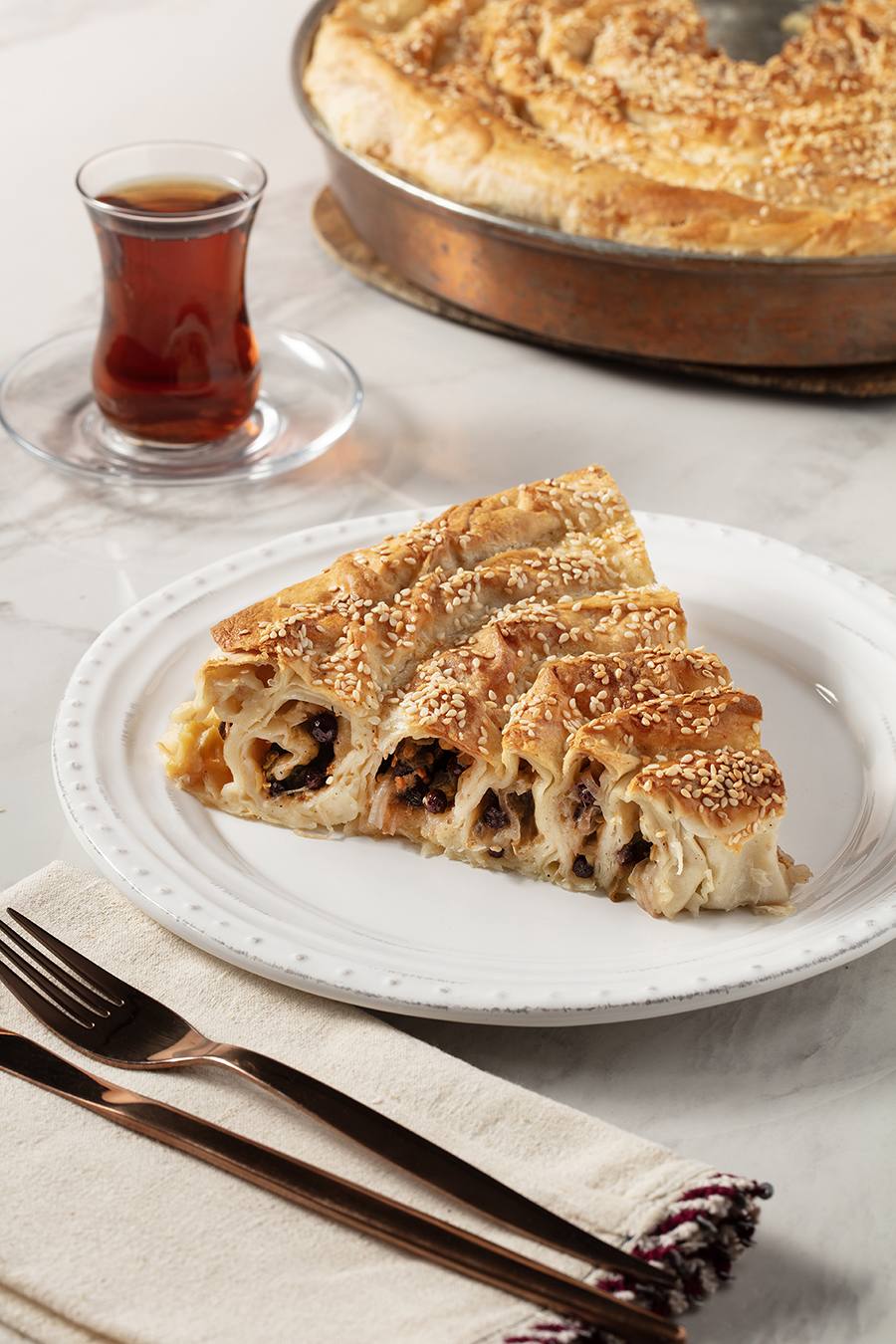 recipe image Köz Patlıcanlı Börek