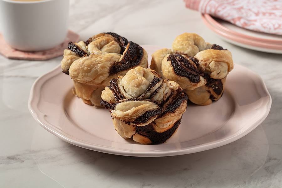 recipe image Pratik Çikolatalı Kruvasan Muffin