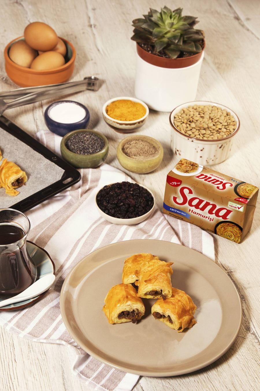 recipe image Mercimekli Kakuleli Çıtır Börek