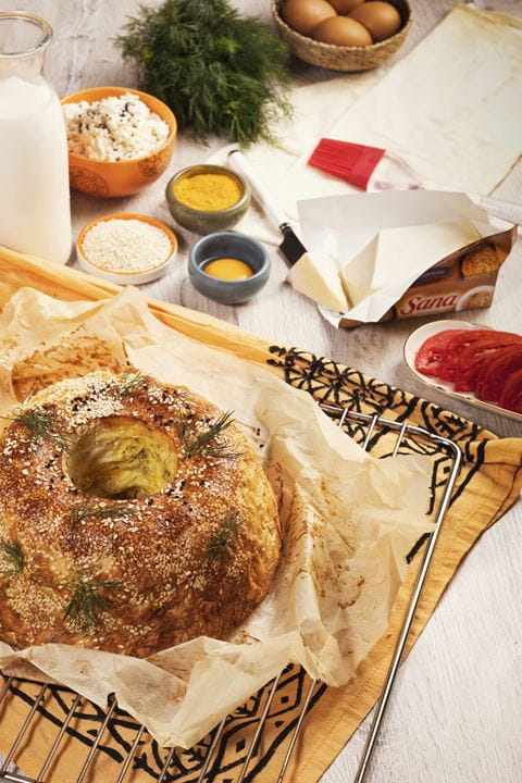 recipe image Kek Kalıbında Tulum Peynirli Börek