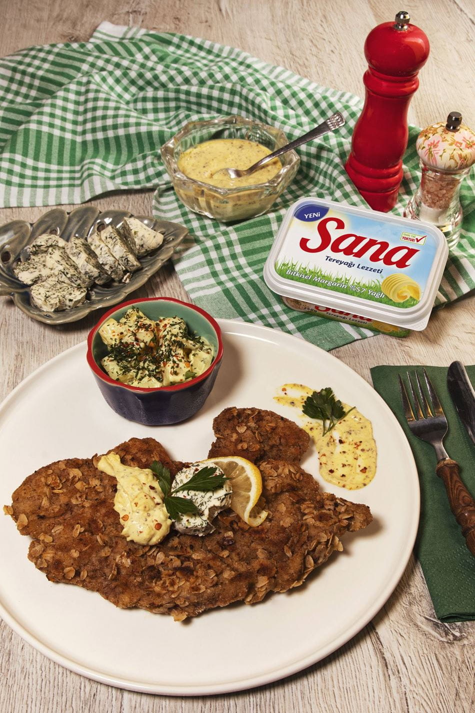 Yulaflı Et Schnitzel