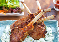 recipe image Ispanak beĞendİlİ yumuŞacik kuzu pİrzola